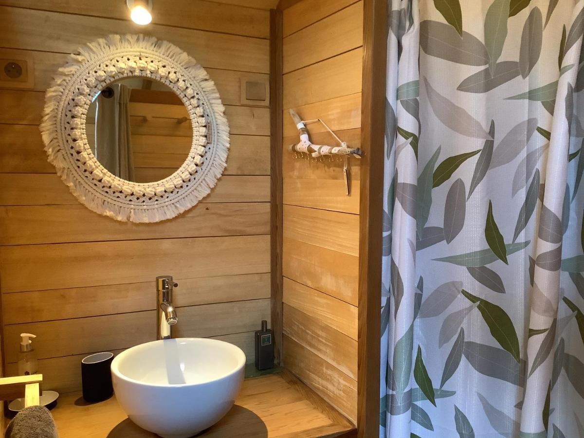 La Cabane D'Arbolateia Piscine & Spa 比达尔 外观 照片