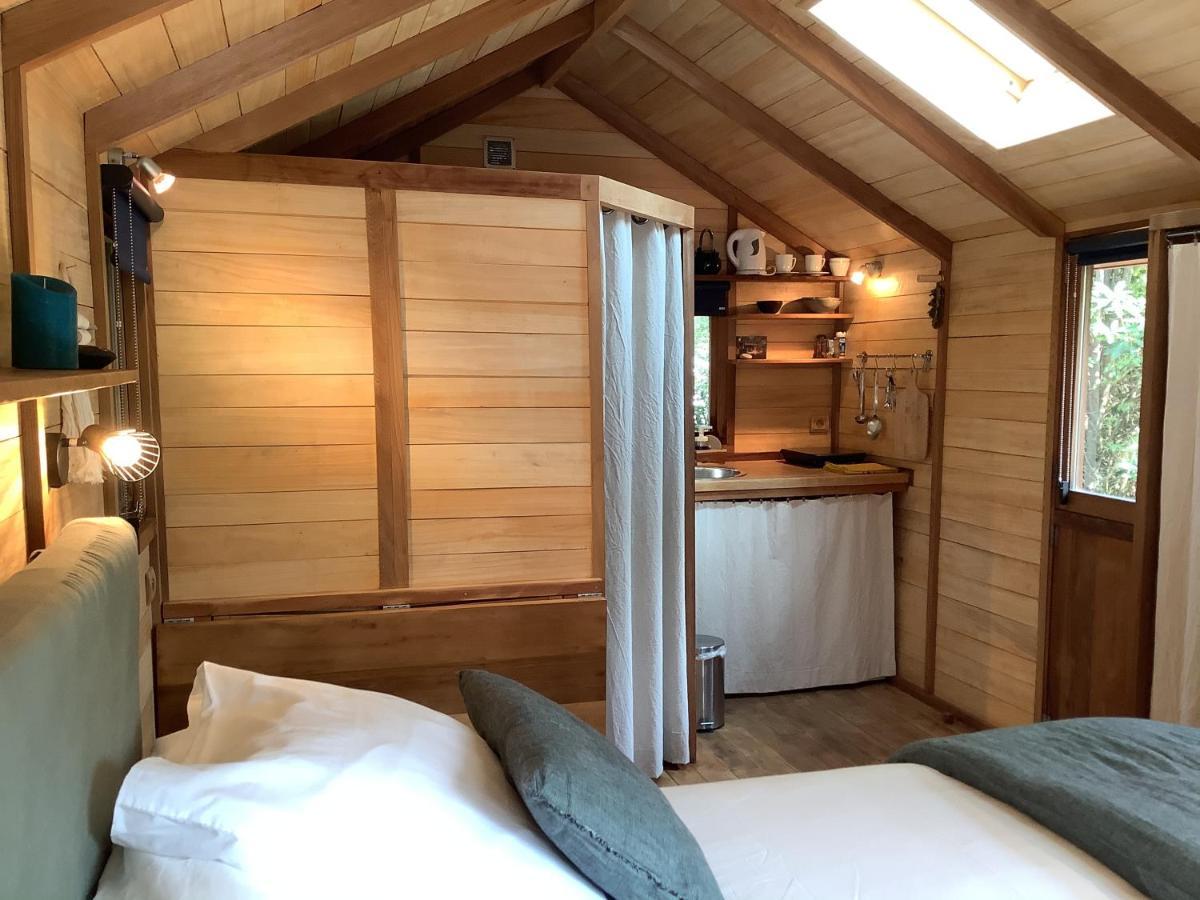 La Cabane D'Arbolateia Piscine & Spa 比达尔 外观 照片