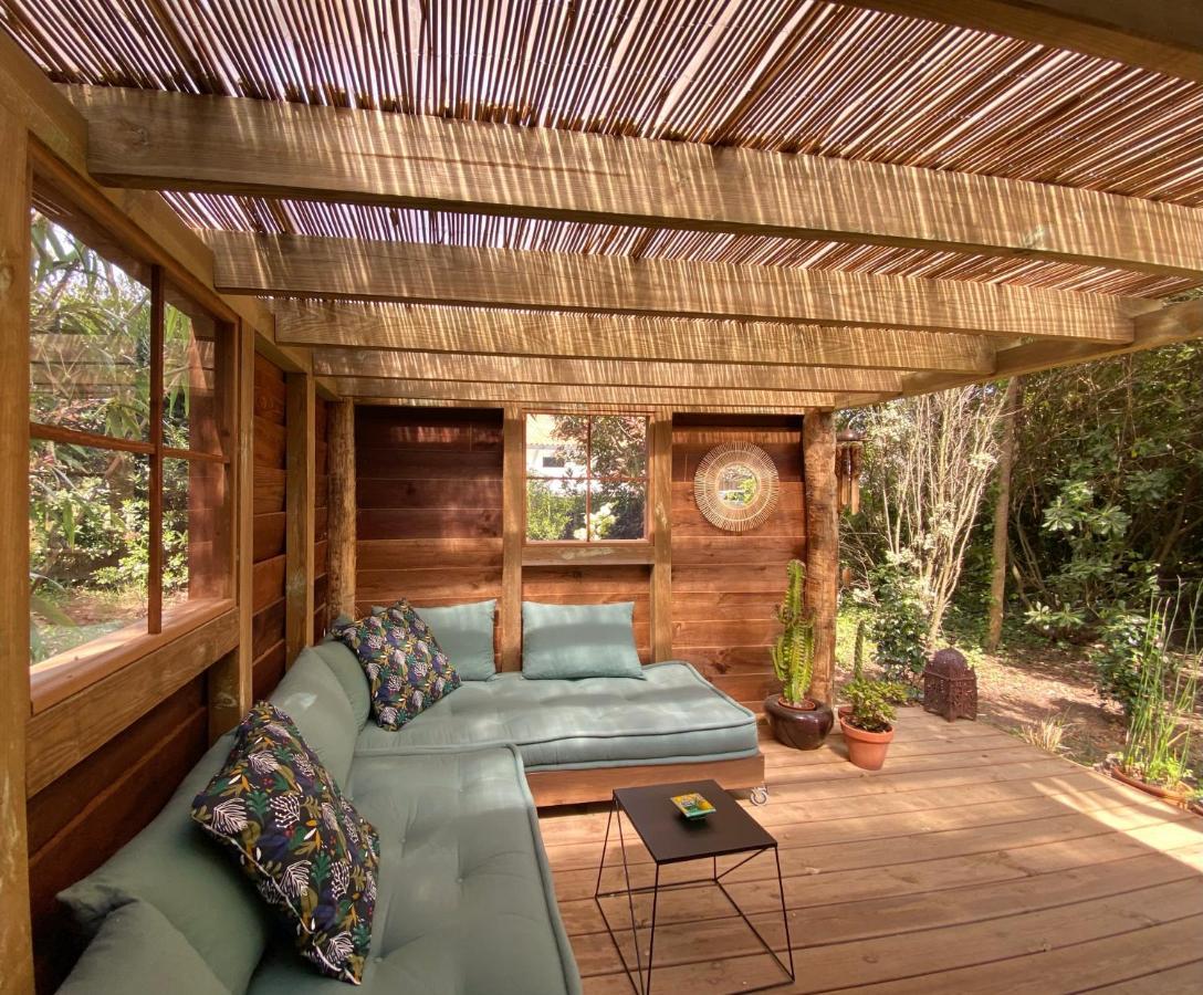 La Cabane D'Arbolateia Piscine & Spa 比达尔 外观 照片