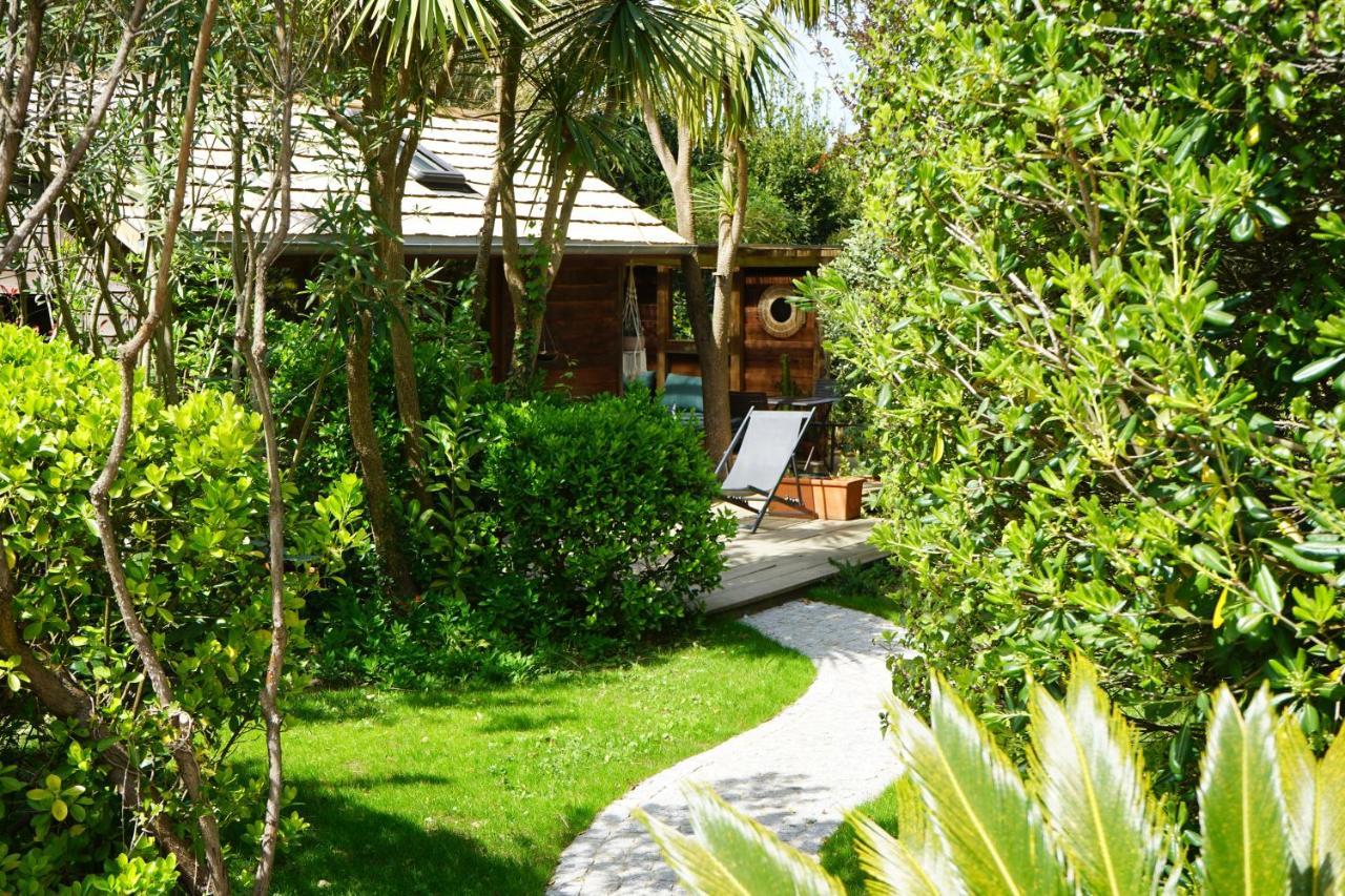 La Cabane D'Arbolateia Piscine & Spa 比达尔 外观 照片